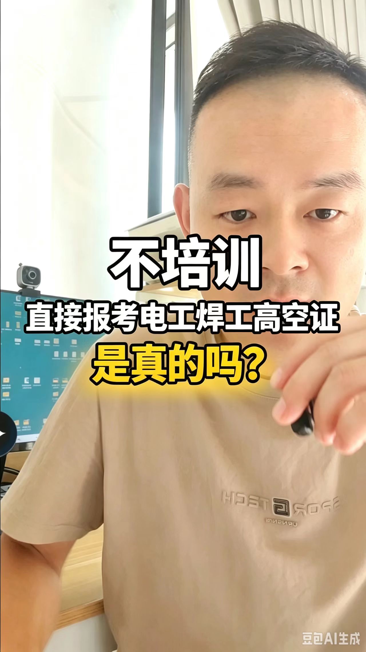 成都报考电工焊工高空作业操作证不培训免培训可以直接考试啦