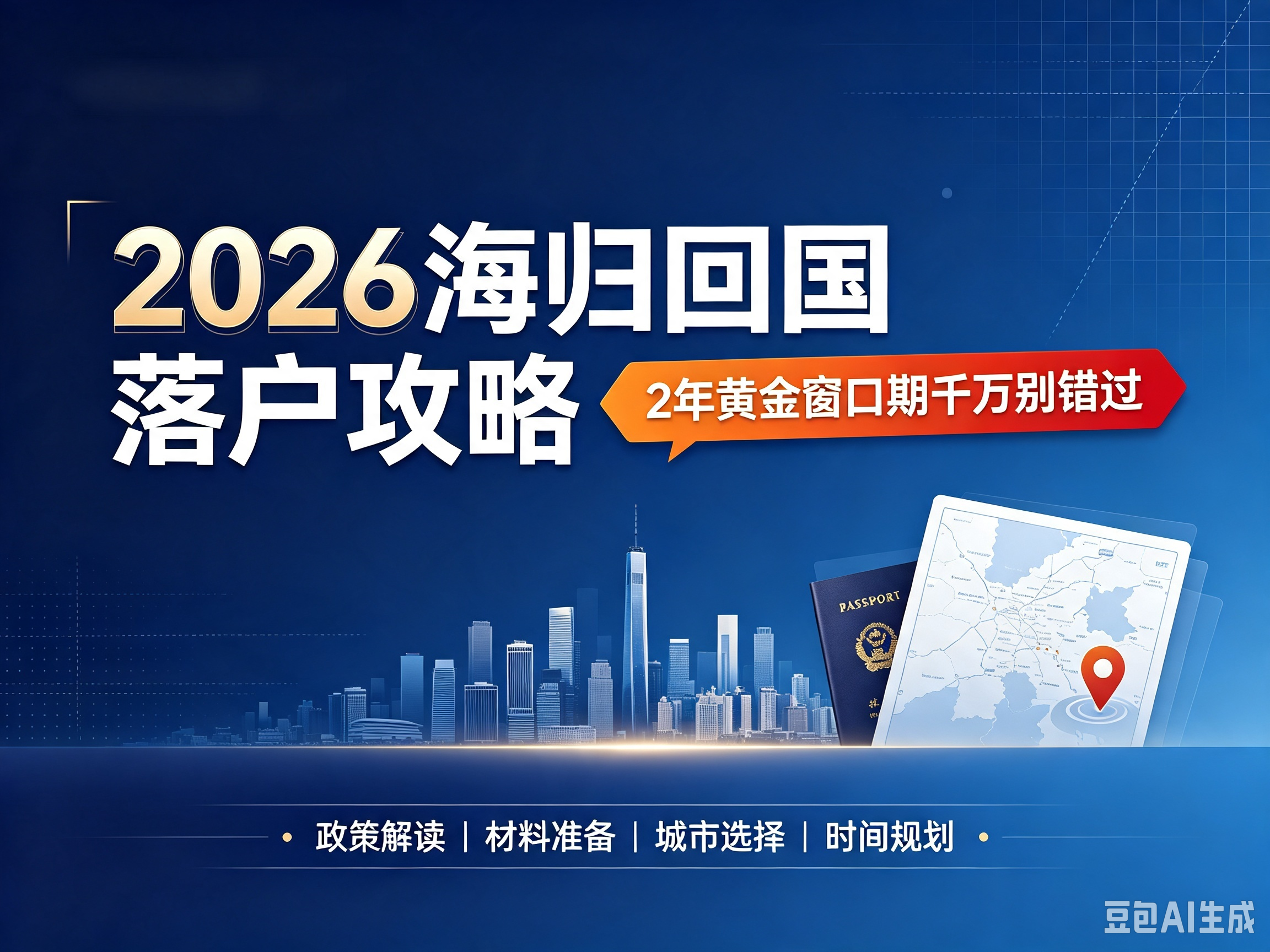 2026海归回国落户攻略，2年黄金窗口期千万别错过