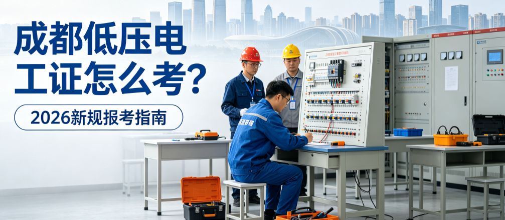 成都低压电工证怎么考?2026新规后报名条件、培训费用及完整流程(武侯/高新/锦江)