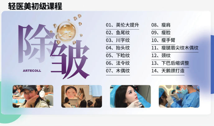 轻医美除皱课程