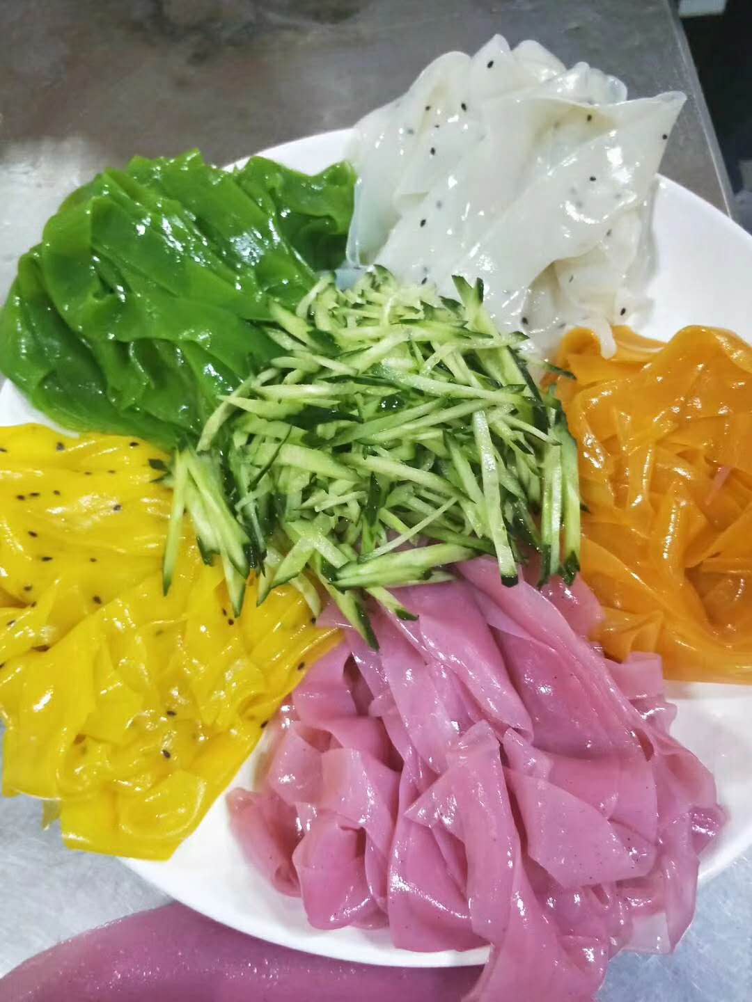 果蔬凉皮做好以后不筋道是怎么回事