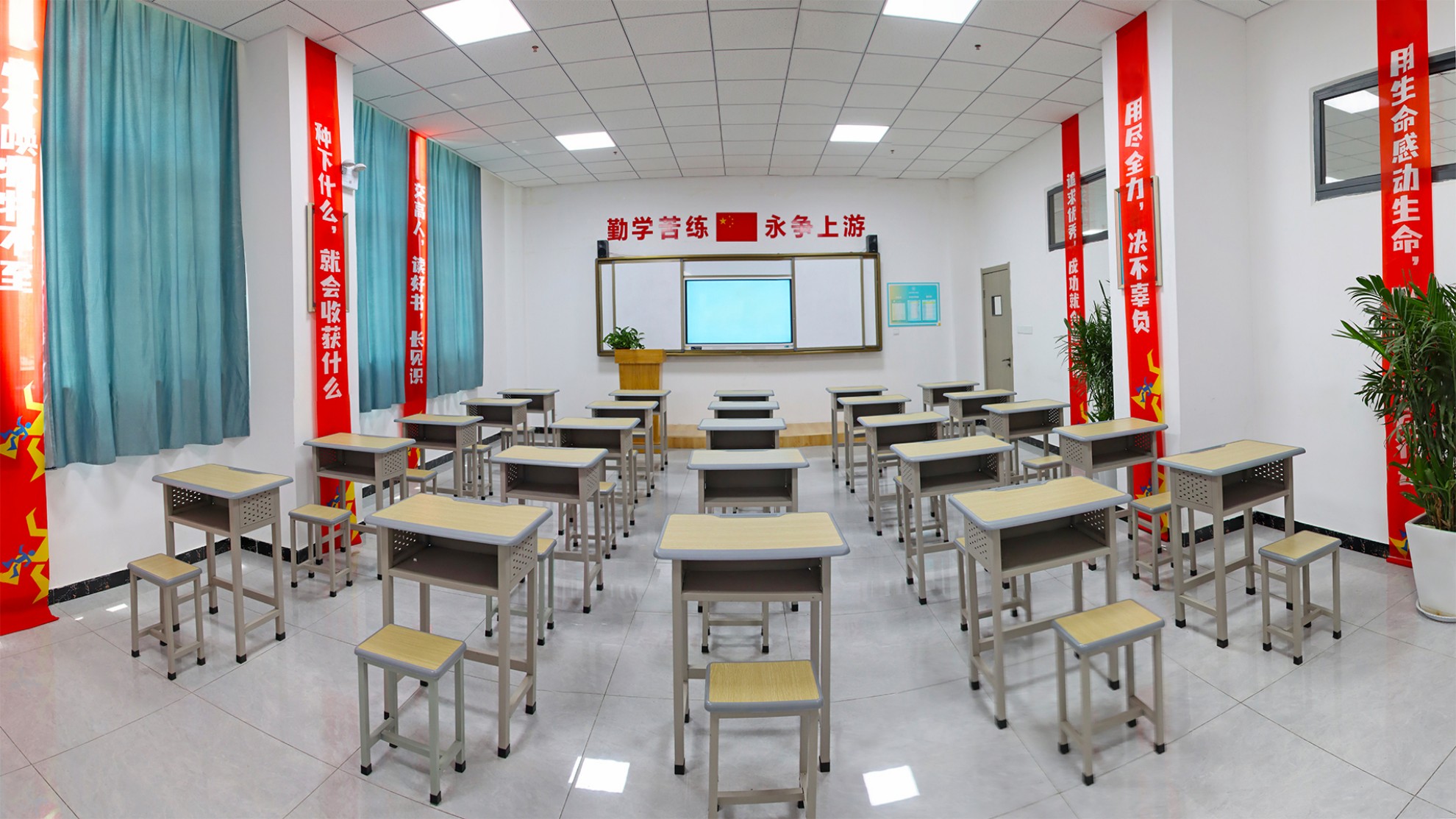 书香浸润,张弛有度 —— 西安厚朴教育综合环境赏析